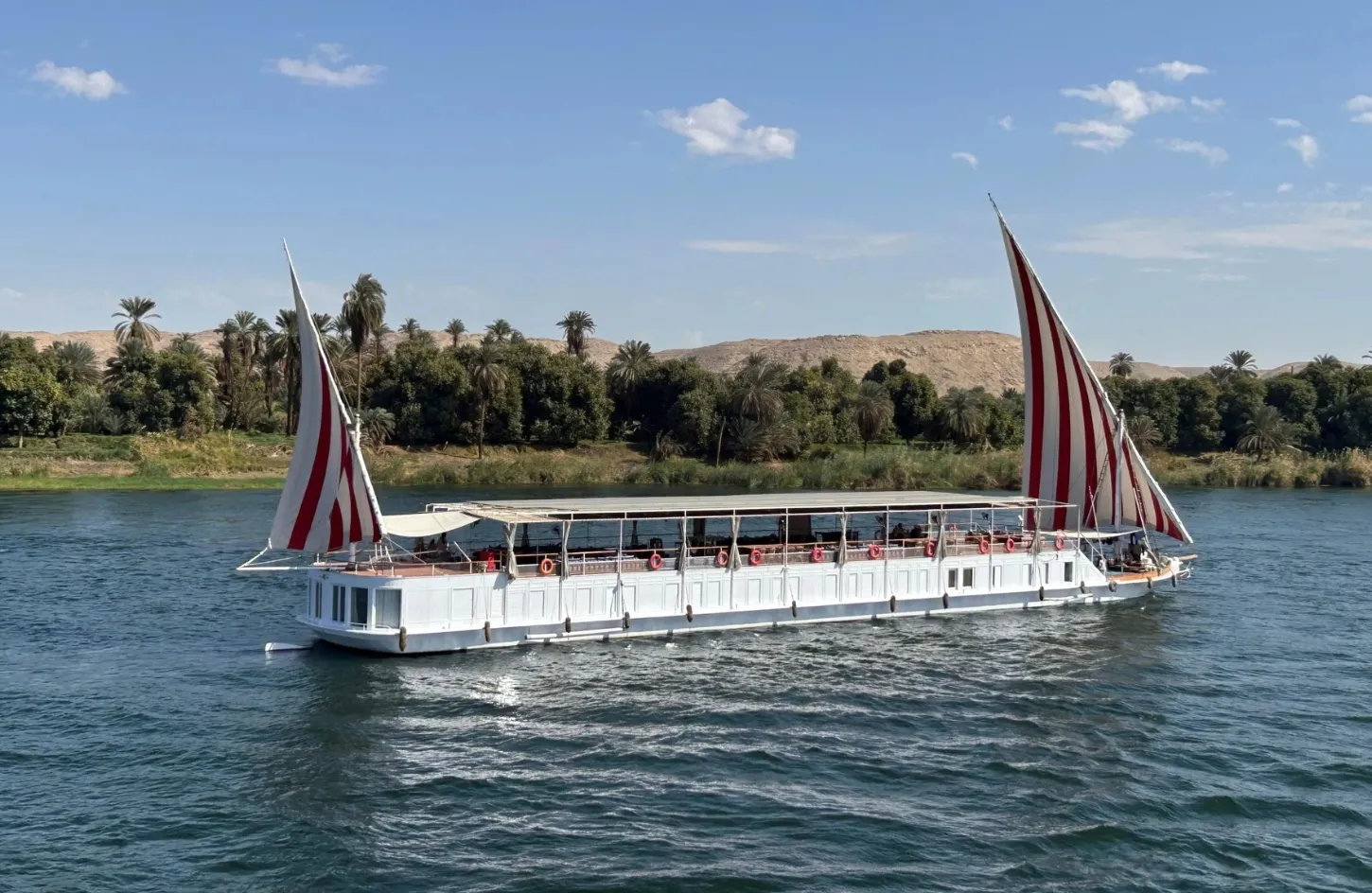 5 Night Dahabiya Nile Cruise Luxor to Aswan
